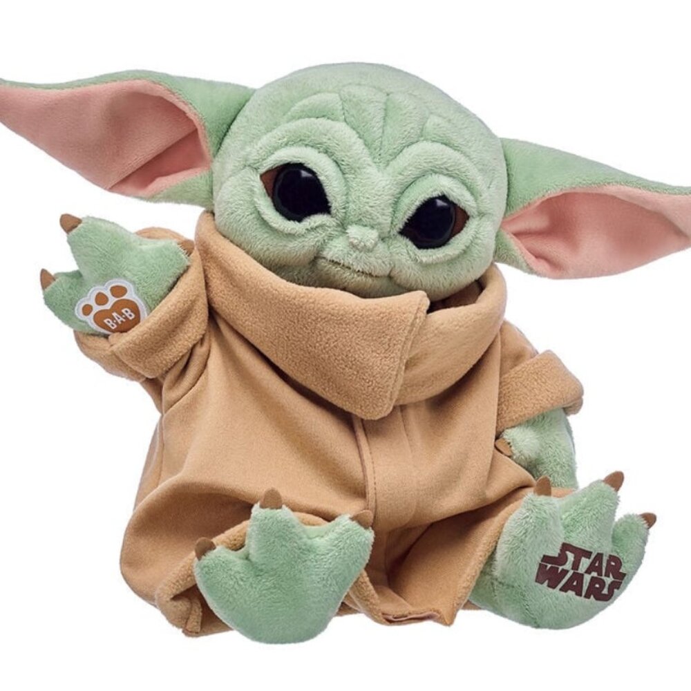 Build A Bear BAB Star Wars Baby Yoda 14in Plush